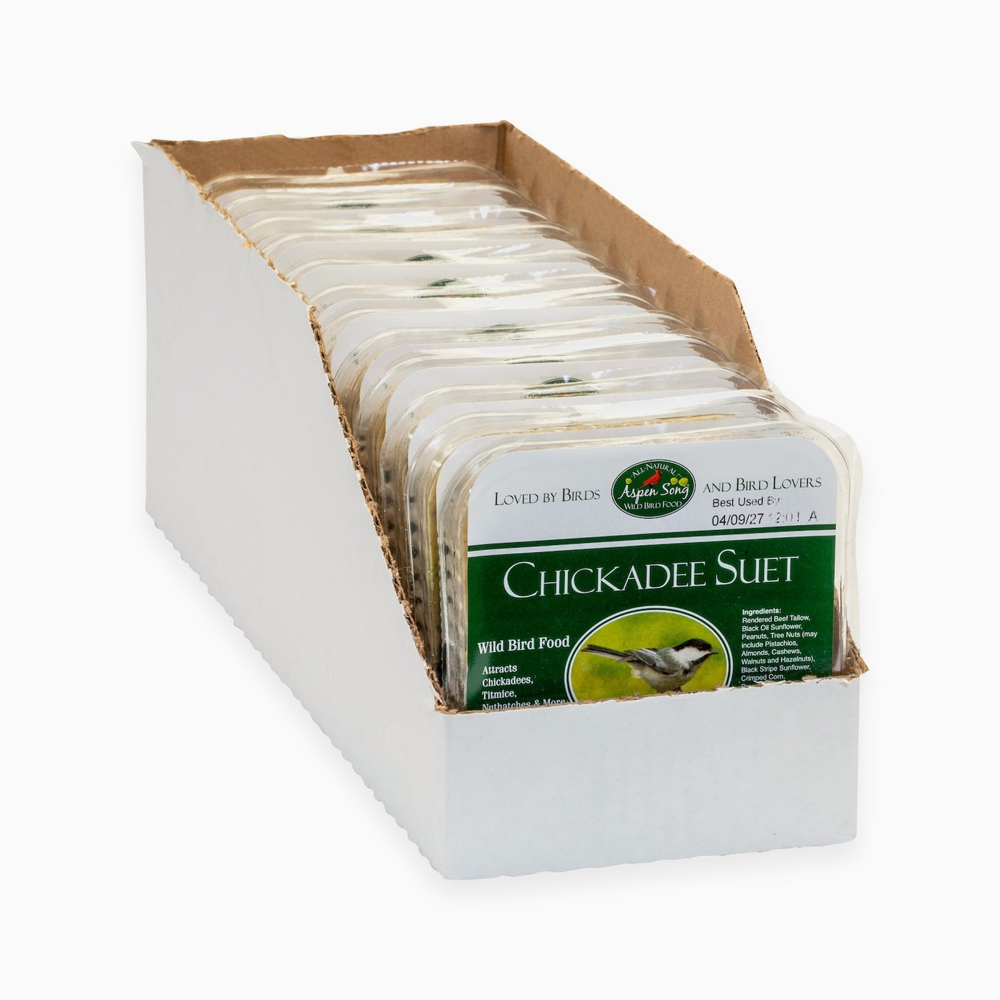 Aspen Song® Chickadee Suet Case of 12