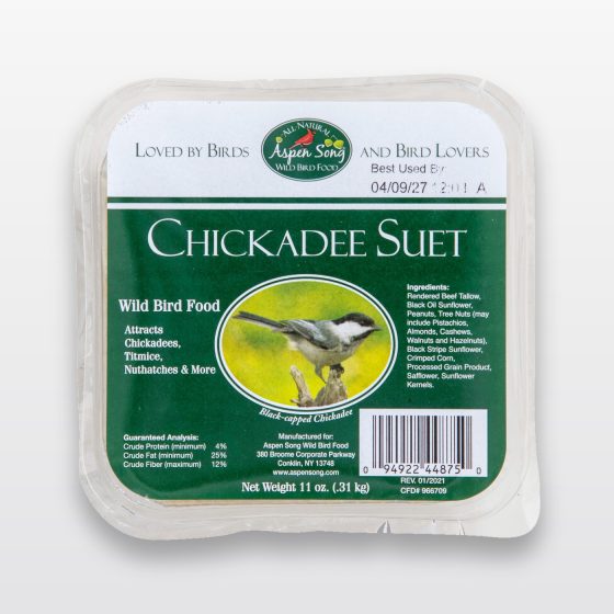 Aspen Song® Chickadee Suet Case of 12